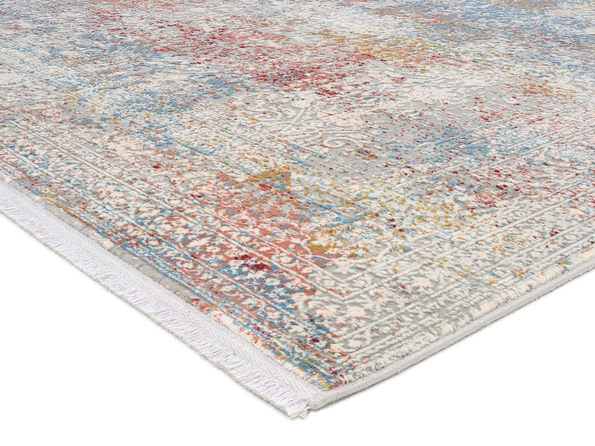 VINTAGE-TEPPICH 200/200 cm Avignon Multicolor  - Multicolor, Design, Textil (200/200cm) - Dieter Knoll