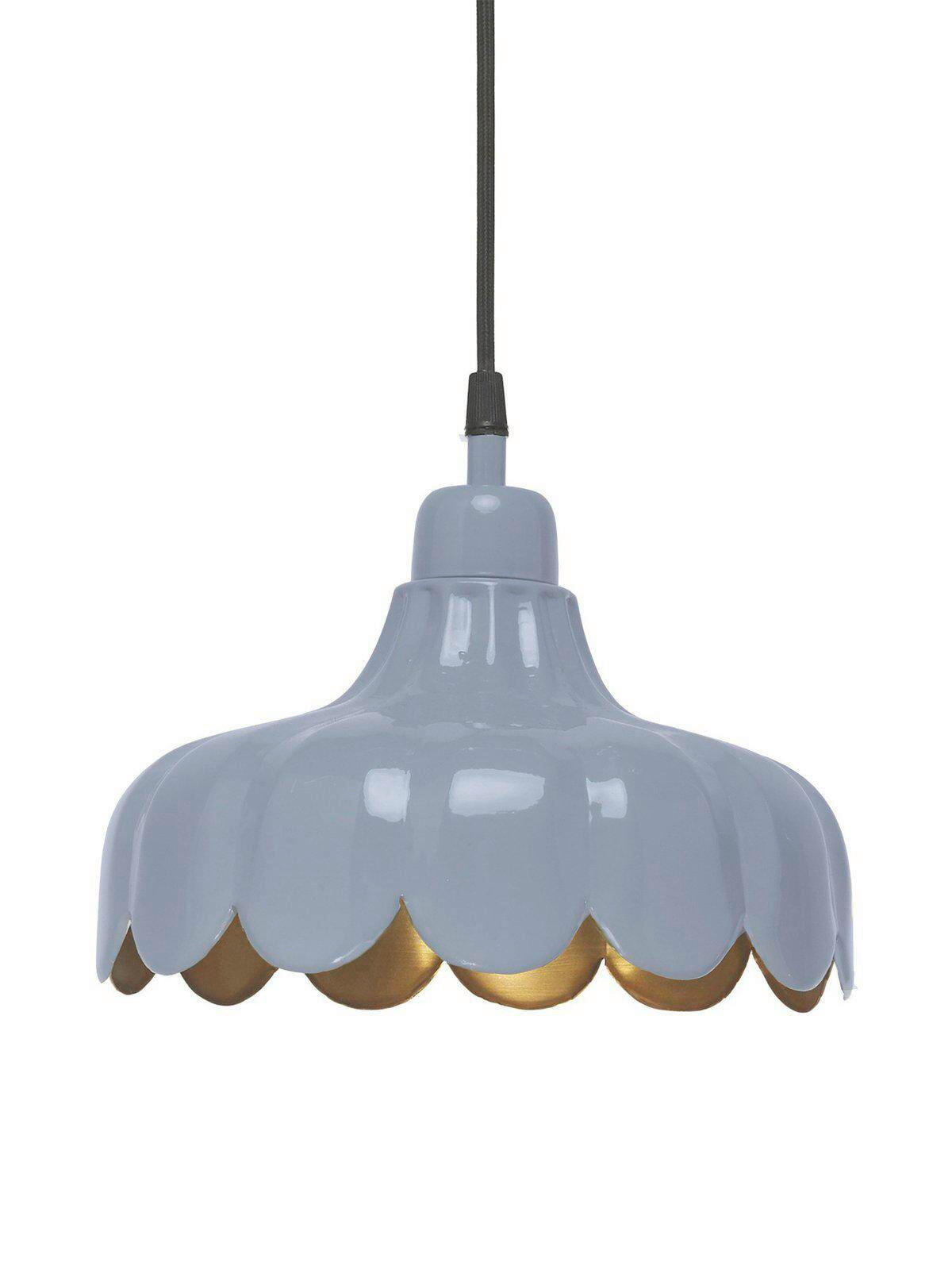 HÄNGELEUCHTE Wells 24/21 cm   - Graublau, LIFESTYLE, Metall (24/21cm) - PR Home