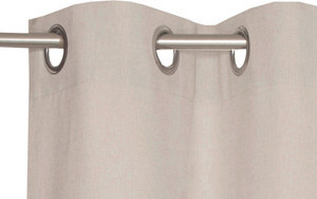 ZÁVĚS S OČKY, neprůsvitné, 140/250 cm - přírodní barvy, Basics, textil (140/250cm) - Esprit
