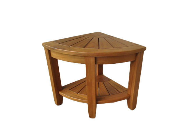 GARTENBEISTELLTISCH 40/40/44 cm  - Braun, Basics, Holz (40/40/44cm) - Gardenson