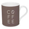 KAFFEEBECHER  350 ml   - Cappuccino, Basics, Keramik (8,5/9,5cm) - PPD