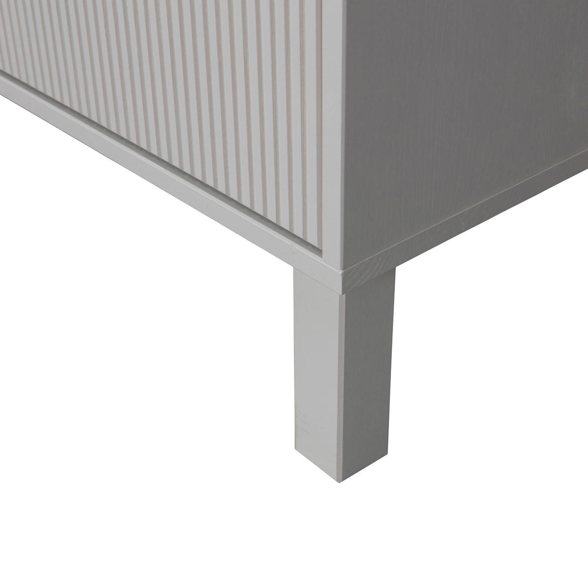 LOWBOARD Madu 160/56/46 cm  stehend  - Goldfarben/Hellgrau, Design, Holz/Metall (160/56/46cm) - Livetastic