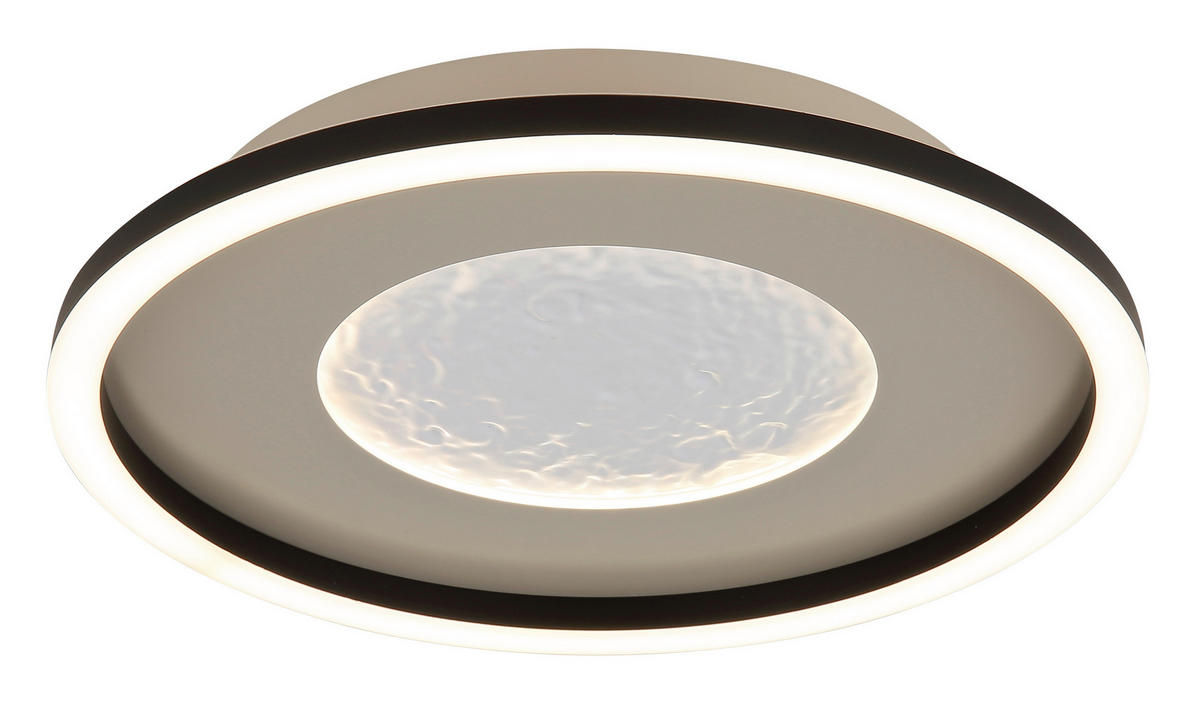 LED-DECKENLEUCHTE  33/5,7 cm    - Klar/Weiss, Basics, Kunststoff/Metall (33/5,7cm) - Globo