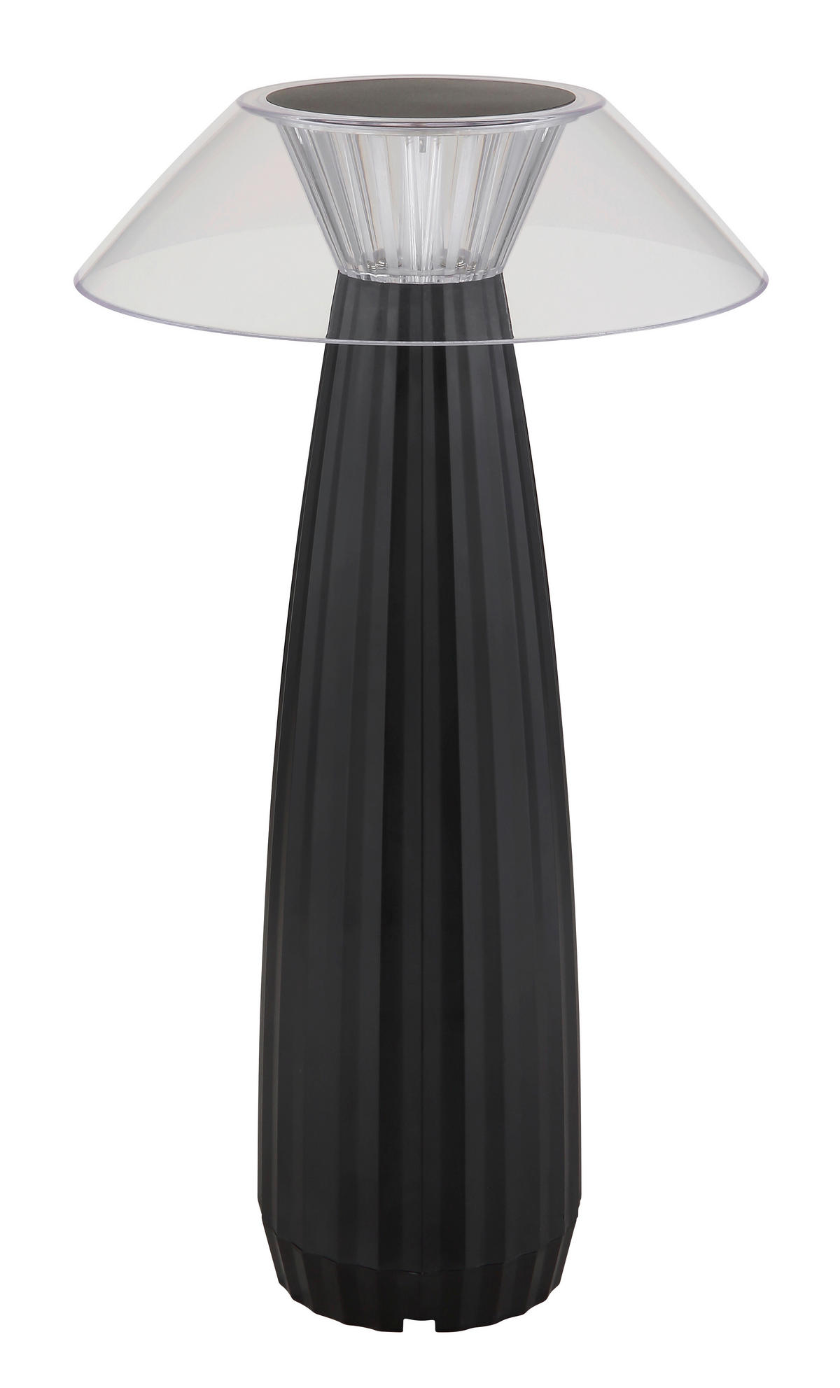 NAMIZNA LED-SVETILKA        15,4/28 cm       - črna/prosojno, Design, umetna masa (15,4/28cm) - Globo