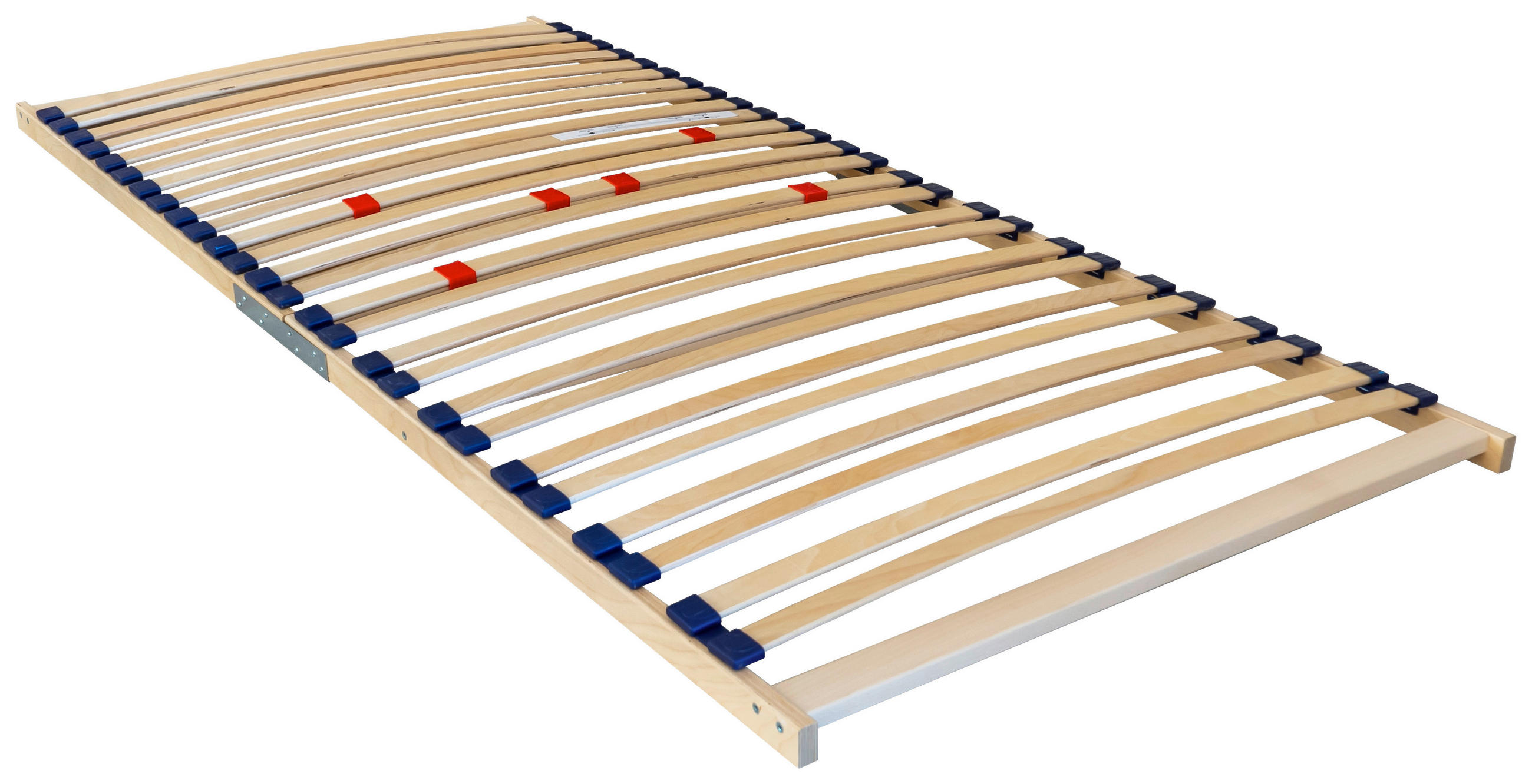 LATTENROST 100/200 cm Mittelzone verstellbar, Birke  - Birkefarben, Basics, Holz/Holzwerkstoff (100/200cm) - Boxxx