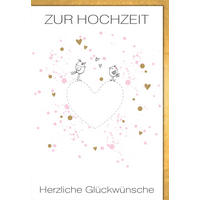 GLÜCKWUNSCHKARTE    - Basics, Karton (11,5/17cm)