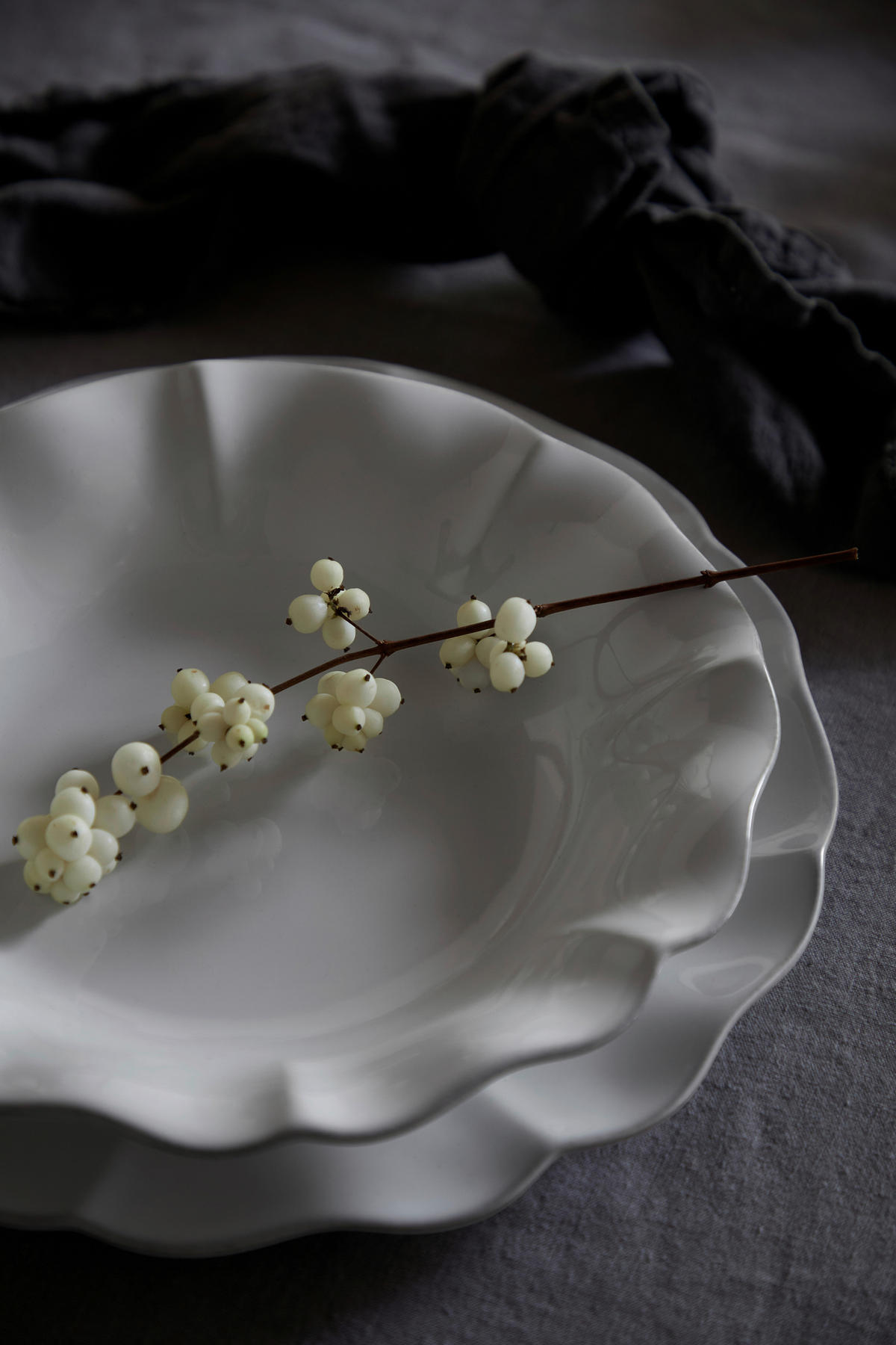 KOMBISERVICE Weiß ROSA 30-teilig 6 Personen  - Weiß, Basics, Keramik - Costa Nova