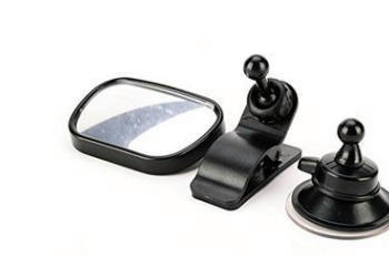 RÜCKSPIEGEL - Schwarz, Basics, Kunststoff (9/6cm) - My Baby Lou