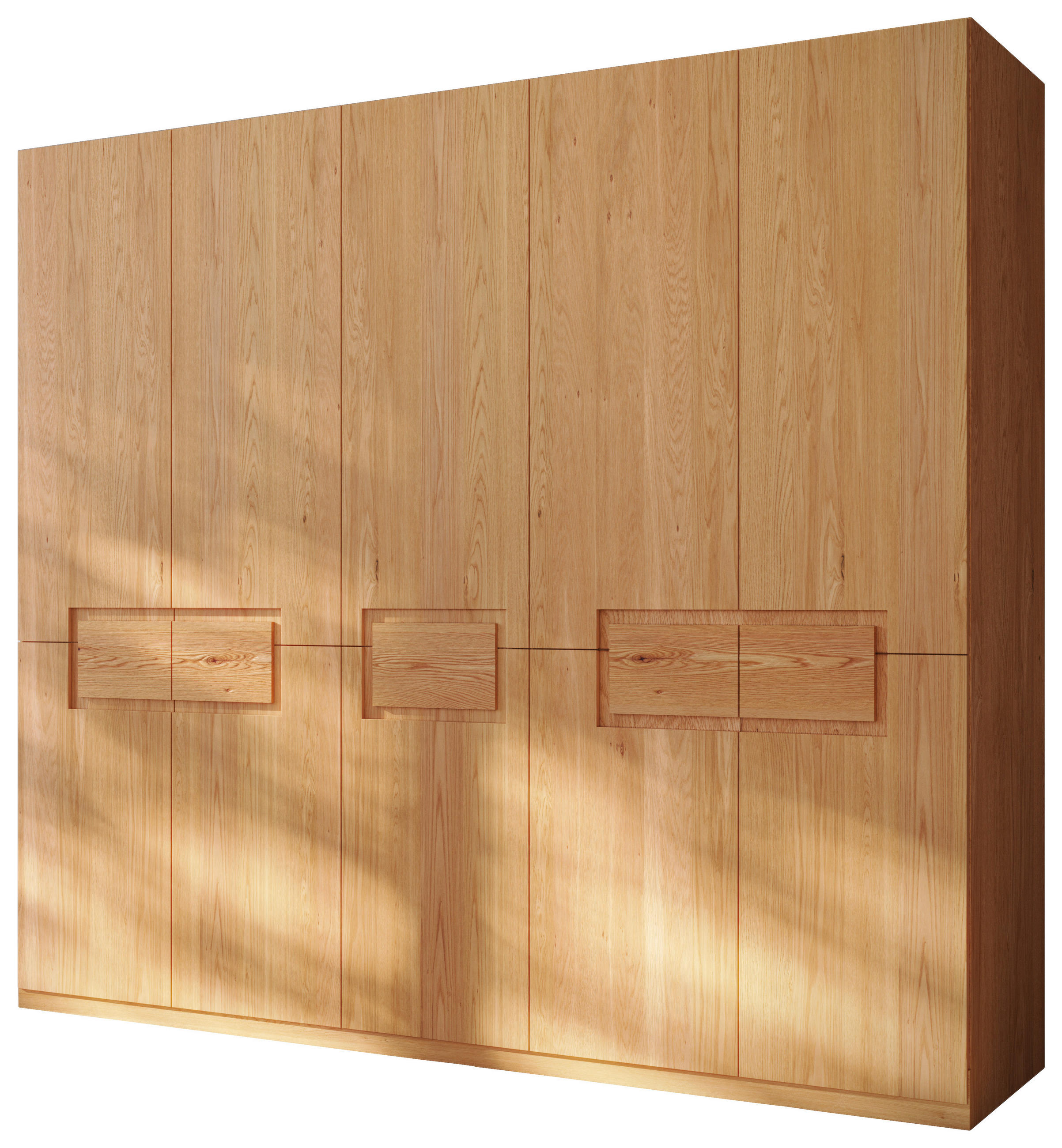 Drehtürenschrank Farina, Buchefarben B: 252 cm