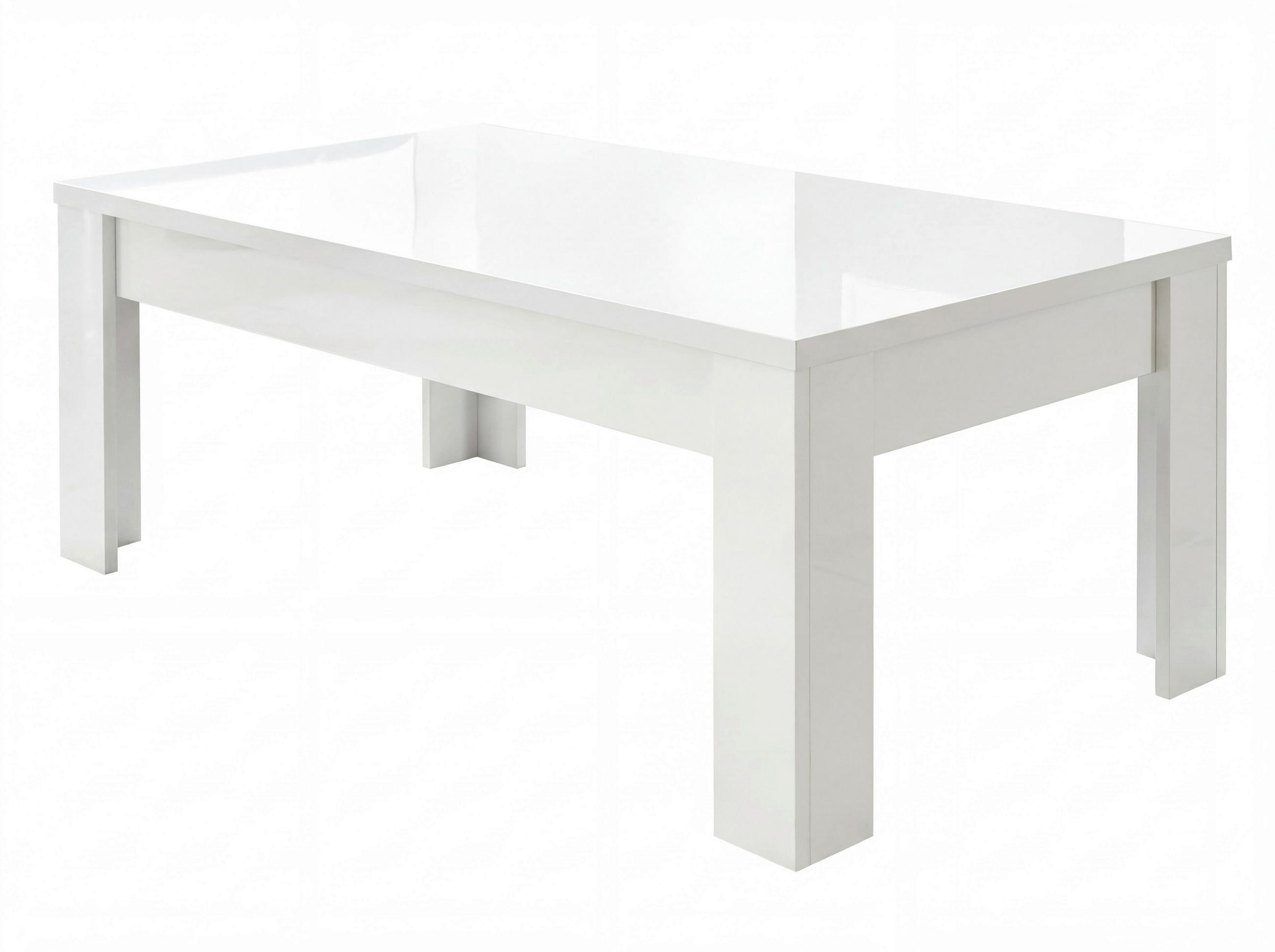 MID.YOU KONFERENČNÍ STOLEK, vysoce lesklá bílá, kompozitní dřevo, 122/65/45 cm