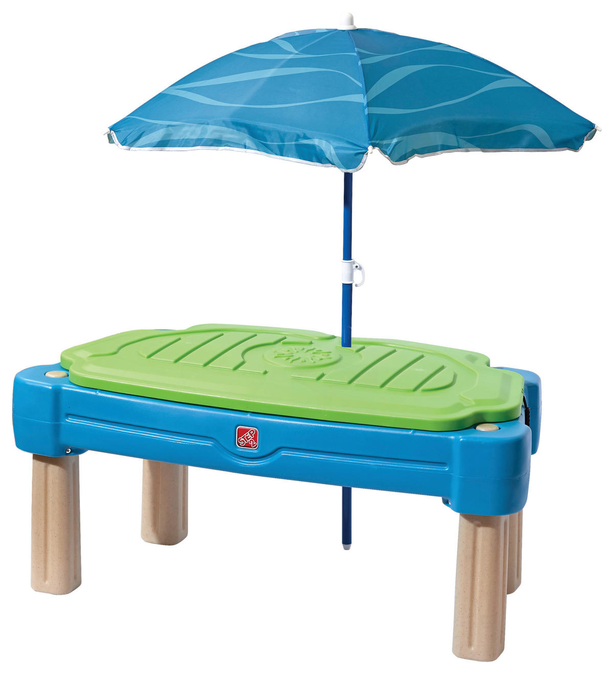 SAND- UND WASSERTISCH 850900 Kunststoff Blau, Grün  - Blau/Grün, MODERN, Kunststoff (108/58,5/61cm) - Ambia Garden