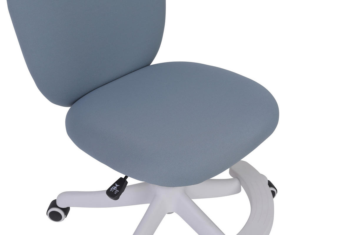 SCAUN ROTATIV PENTRU TINERET - albastru/alb, Modern, plastic/metal (50/86-94/61cm) - Boxxx