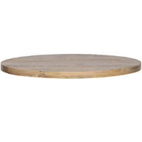 TISCHPLATTE Mangoholz Naturfarben  - Naturfarben, MODERN, Holz (120/120/5,5cm) - Livetastic