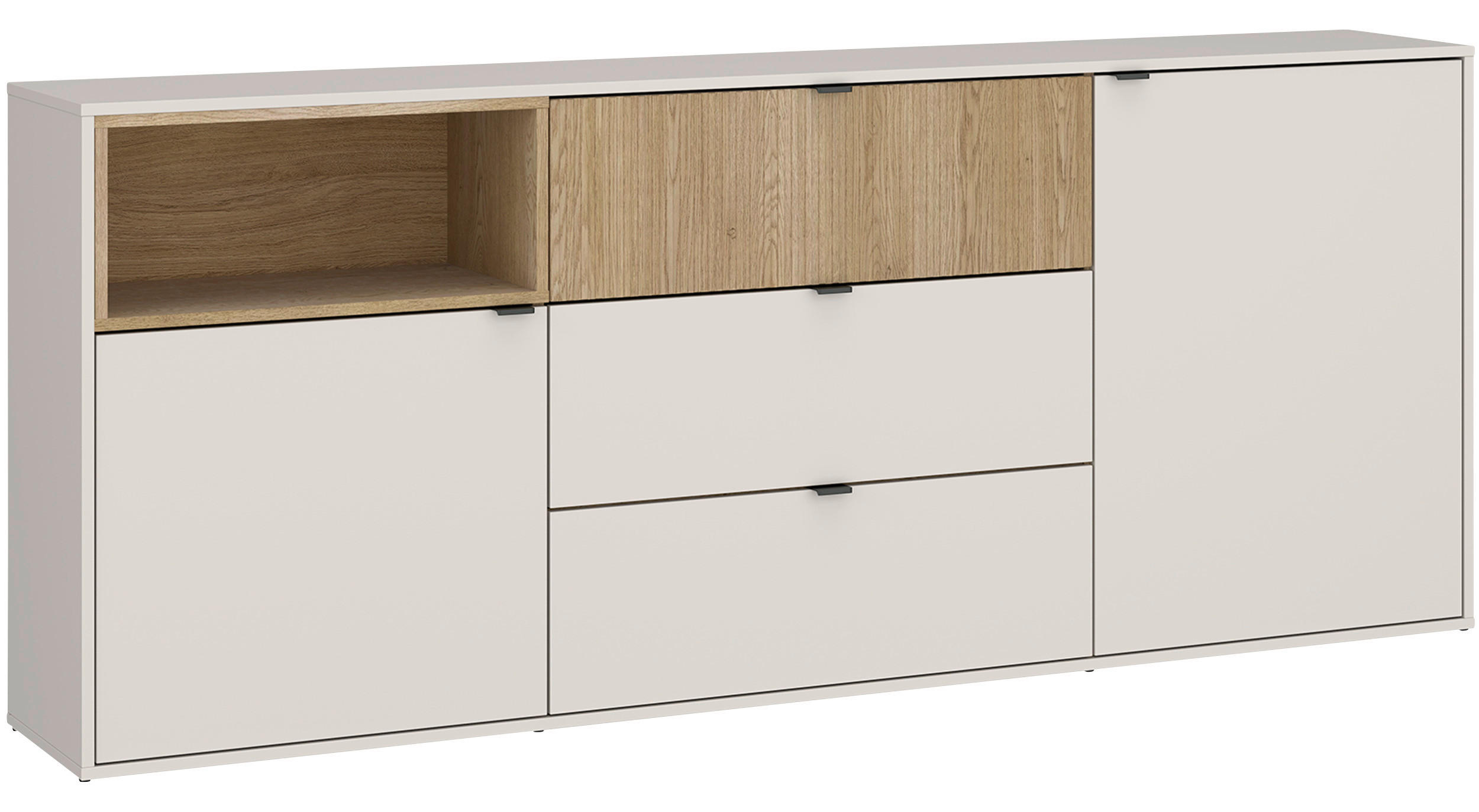 Kommode Samm Eichefarben, Beige B: 203,6 Cm