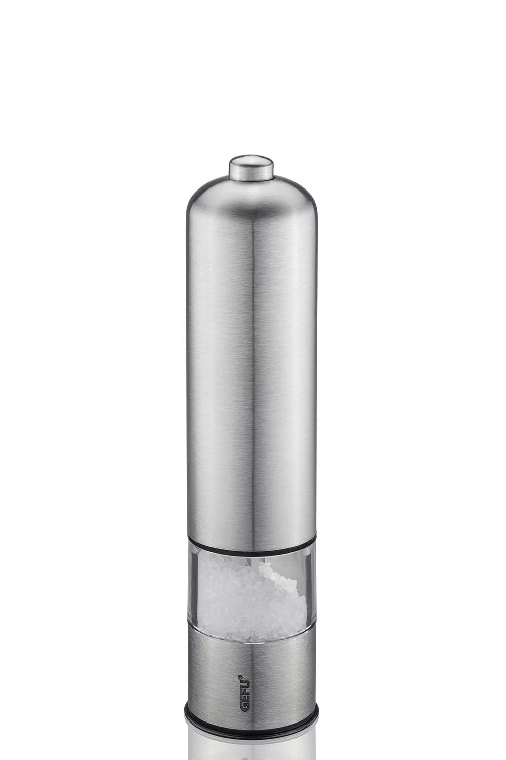 ELEKTR. SALZ-/PFEFFERMÜHLE TRICO  - Edelstahlfarben, Basics, Keramik/Kunststoff (5,1/23cm) - Gefu