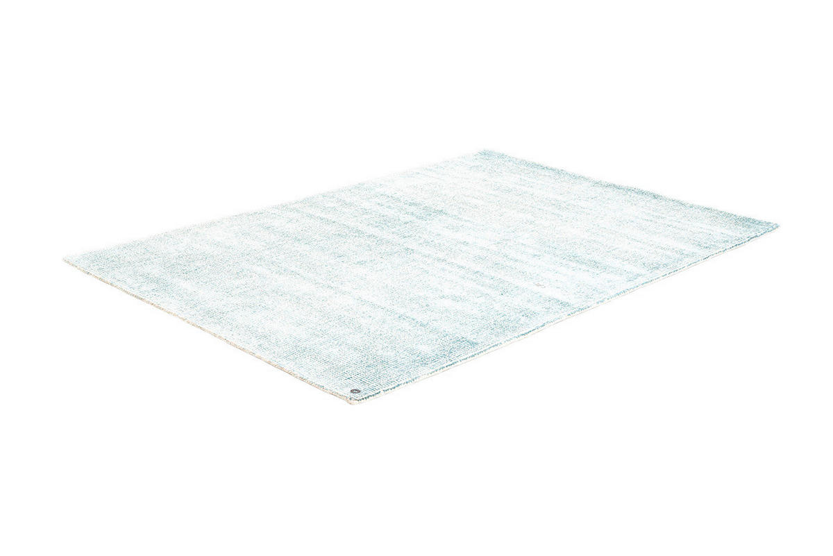 HANDWEBTEPPICH 190/290 cm Türkis rechteckig  - Türkis, Basics, Textil (190/290cm) - Tom Tailor