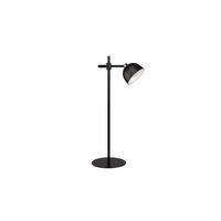 AKKU-TISCHLEUCHTE - Schwarz, Konventionell, Kunststoff (13,2/20/41cm)