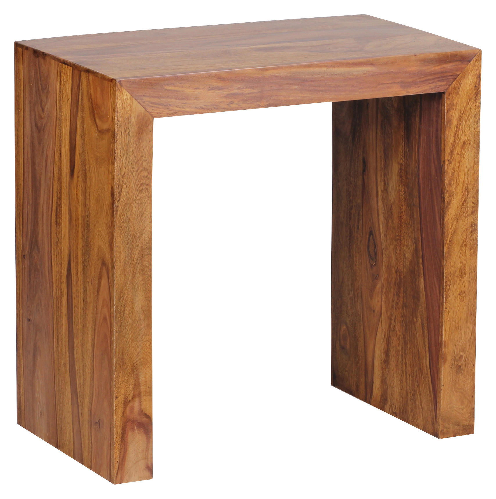 BEISTELLTISCH 60/35/60 cm Sheesham massiv Sheeshamfarben  - Sheeshamfarben, Design, Holz (60/35/60cm) - MID.YOU