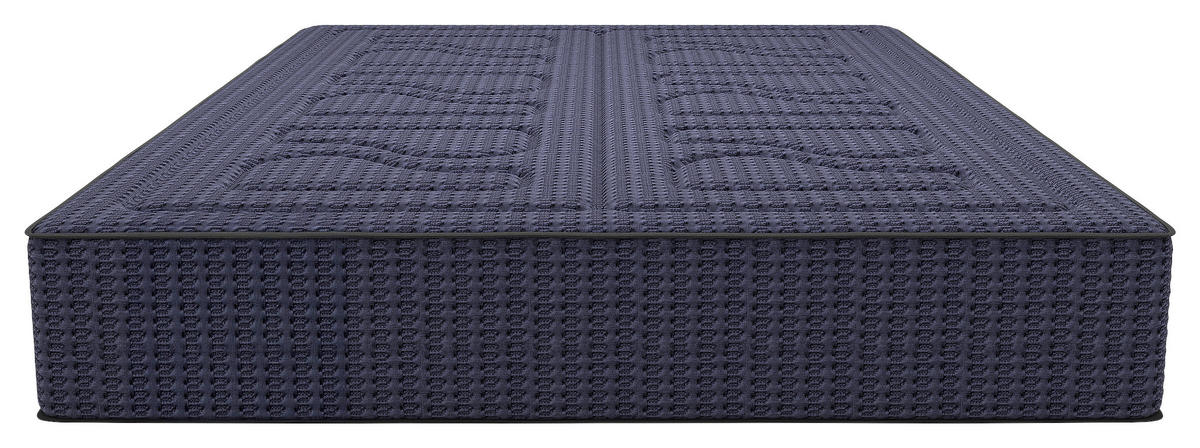 BOXSPRINGMATRATZE - Dunkelblau, Basics, Textil (80/200cm) - Livetastic