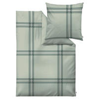 BETTWÄSCHE 4-teilig s.Oliver Flanell 135/200 cm  - Grün, Basics, Textil (135/200cm) - S. Oliver