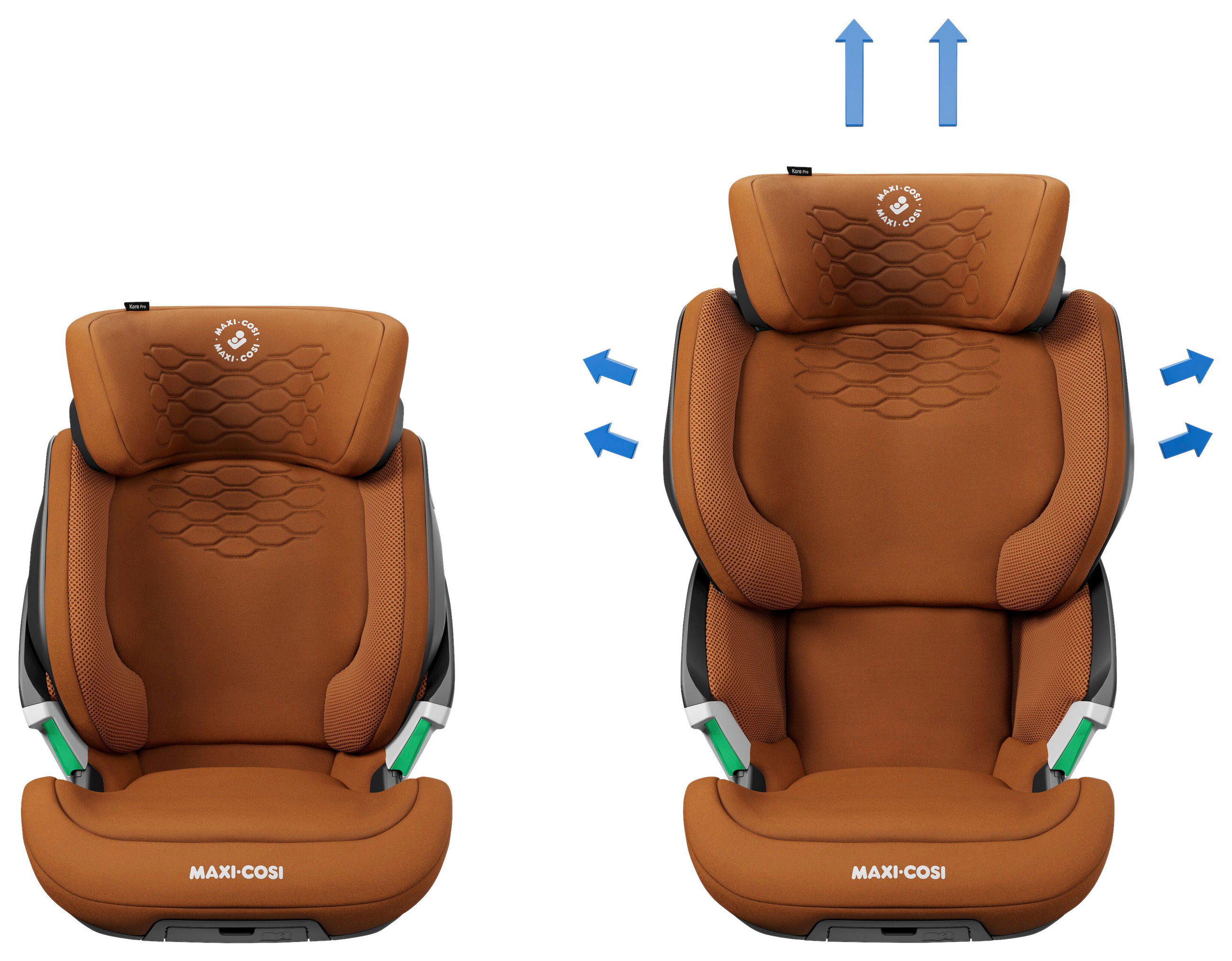 KINDERAUTOSITZ Kore Pro i-Size  - Cognac, Basics, Kunststoff/Textil - Maxi-Cosi