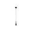 HÄNGELEUCHTE - Schwarz/Braun, LIFESTYLE, Holz/Metall (8/31/8cm) - Ambia Home