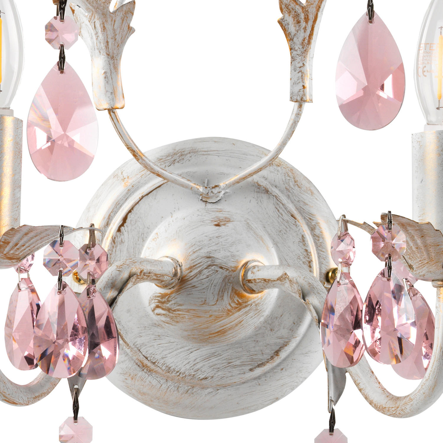 WANDLEUCHTE 30/20 cm   - Weiß, KONVENTIONELL, Metall (30/20cm)