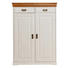 HIGHBOARD 96/133/43 cm - Weiß/Kieferfarben, ROMANTIK / LANDHAUS, Holz/Metall (96/133/43cm) - Landscape HIGHBOARD 96/133/43 cm - Weiß/Kieferfarben, ROMANTIK / LANDHAUS, Holz/Metall (96/133/43cm) - Landscape