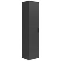 DULAP MULTIFUNCȚIONAL in grafit  - grafit/antracit, Modern, plastic/material pe bază de lemn (45/195/40cm) - Carryhome