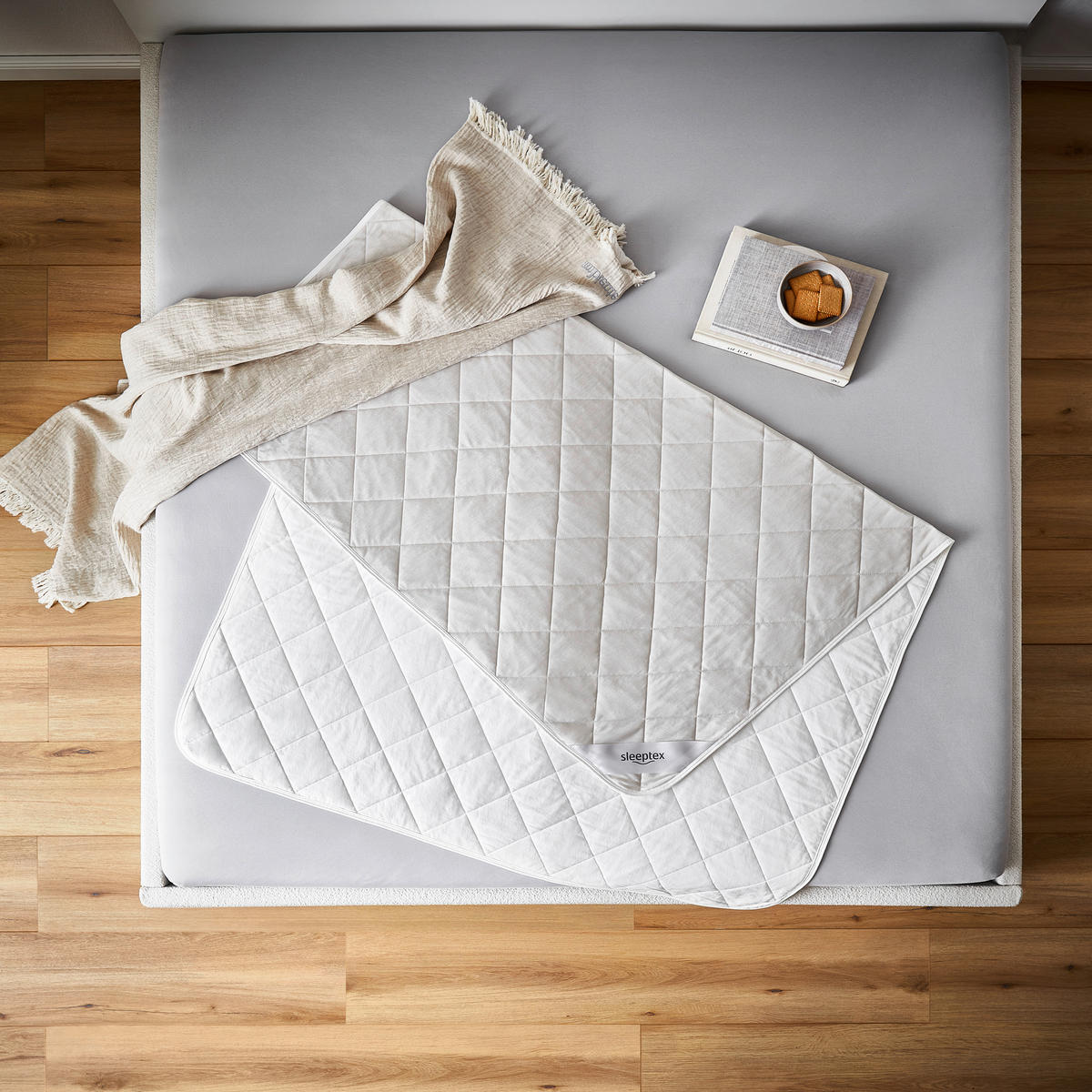 SOMMERDECKE  Nuuk  135/200 cm   - Creme, KONVENTIONELL, Textil (135/200cm) - Sleeptex