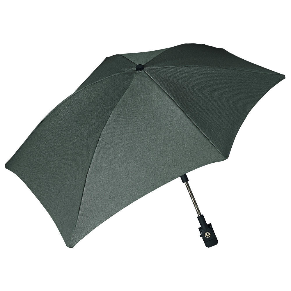 KINDERWAGENSONNENSCHIRM  - Dunkelgrün/Silberfarben, Basics, Kunststoff/Textil (64/6/6cm) - Joolz