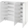 GARDEROBE 3-teilig  in 175/190/39 cm  - Eichefarben/Weiß, Design, Holzwerkstoff (175/190/39cm) - Carryhome