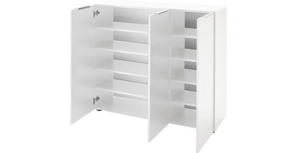 GARDEROBE 3-teilig in 175/190/39 cm - Eichefarben/Weiß, Design, Holzwerkstoff (175/190/39cm) - Carryhome