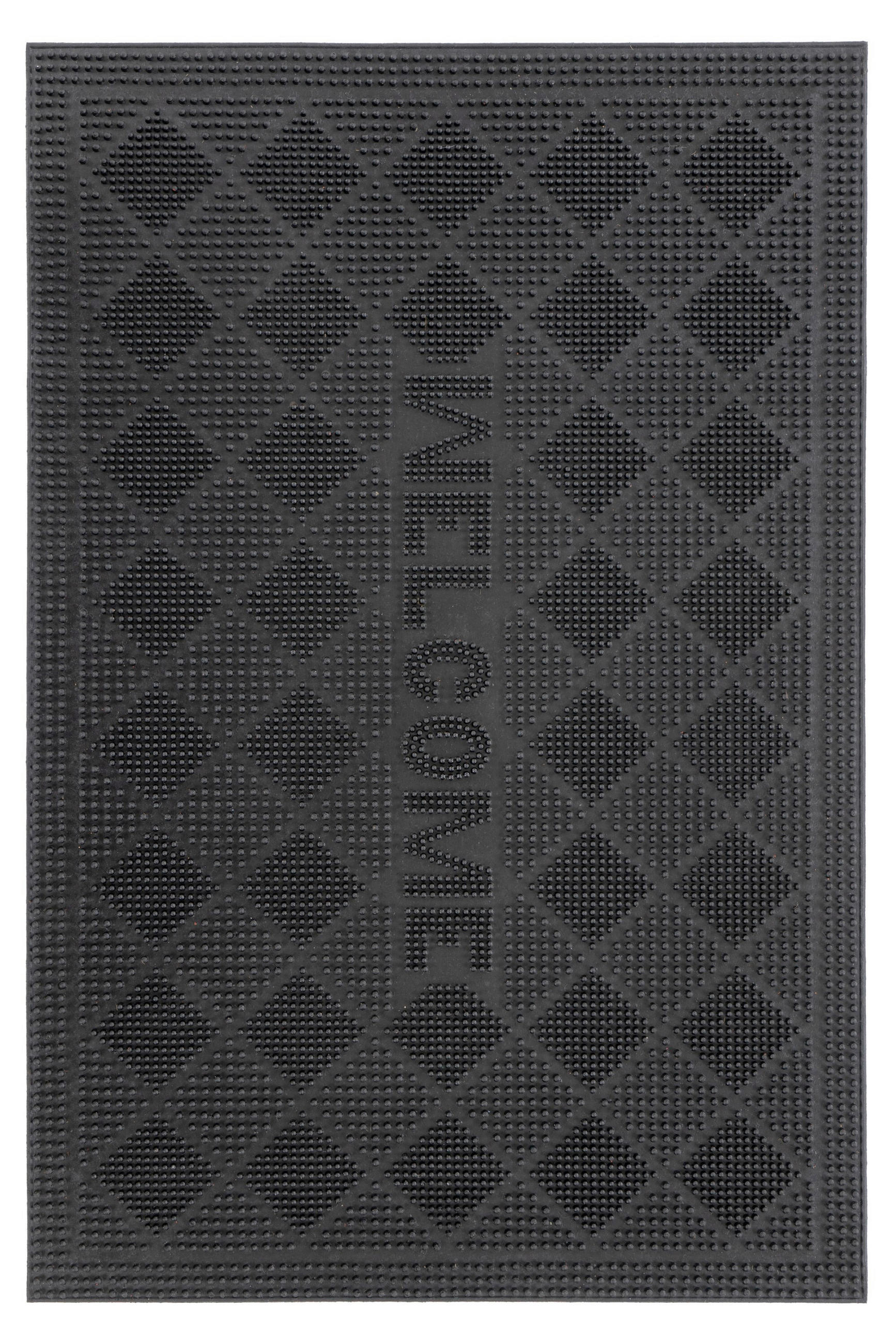 FUßMATTE  40/60 cm  Rot  - Rot, Basics, Kunststoff (40/60cm) - Kayoom