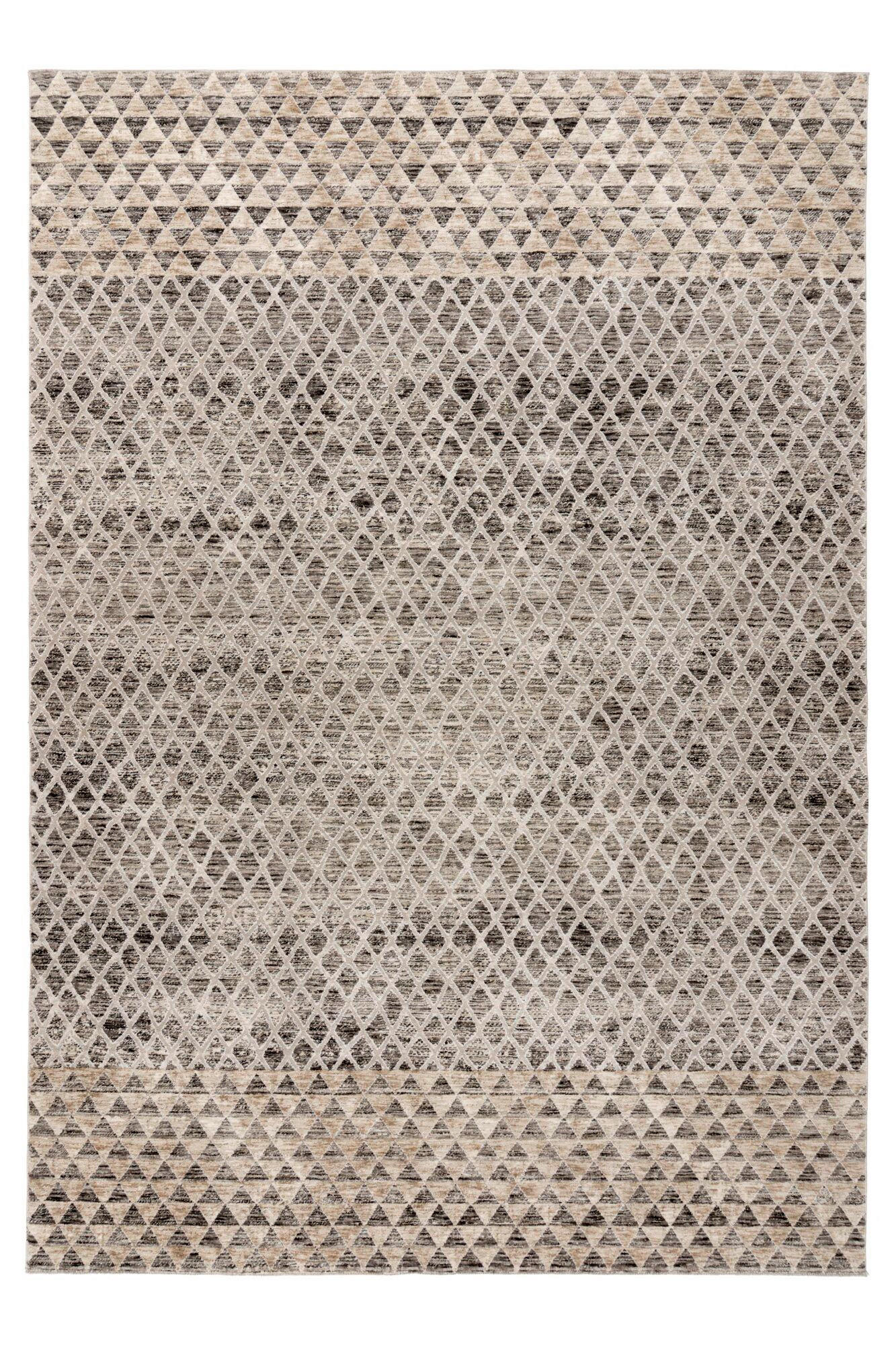 FLACHWEBETEPPICH 120/170 cm Grau rechteckig  - Grau, Basics, Textil (120/170cm) - Kayoom