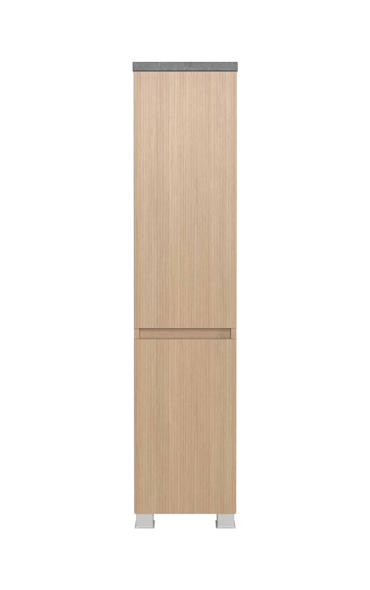 MIDISCHRANK 30/131/35 cm  - Sandfarben/Eichefarben, KONVENTIONELL, Holzwerkstoff/Kunststoff (30/131/35cm) - Xora