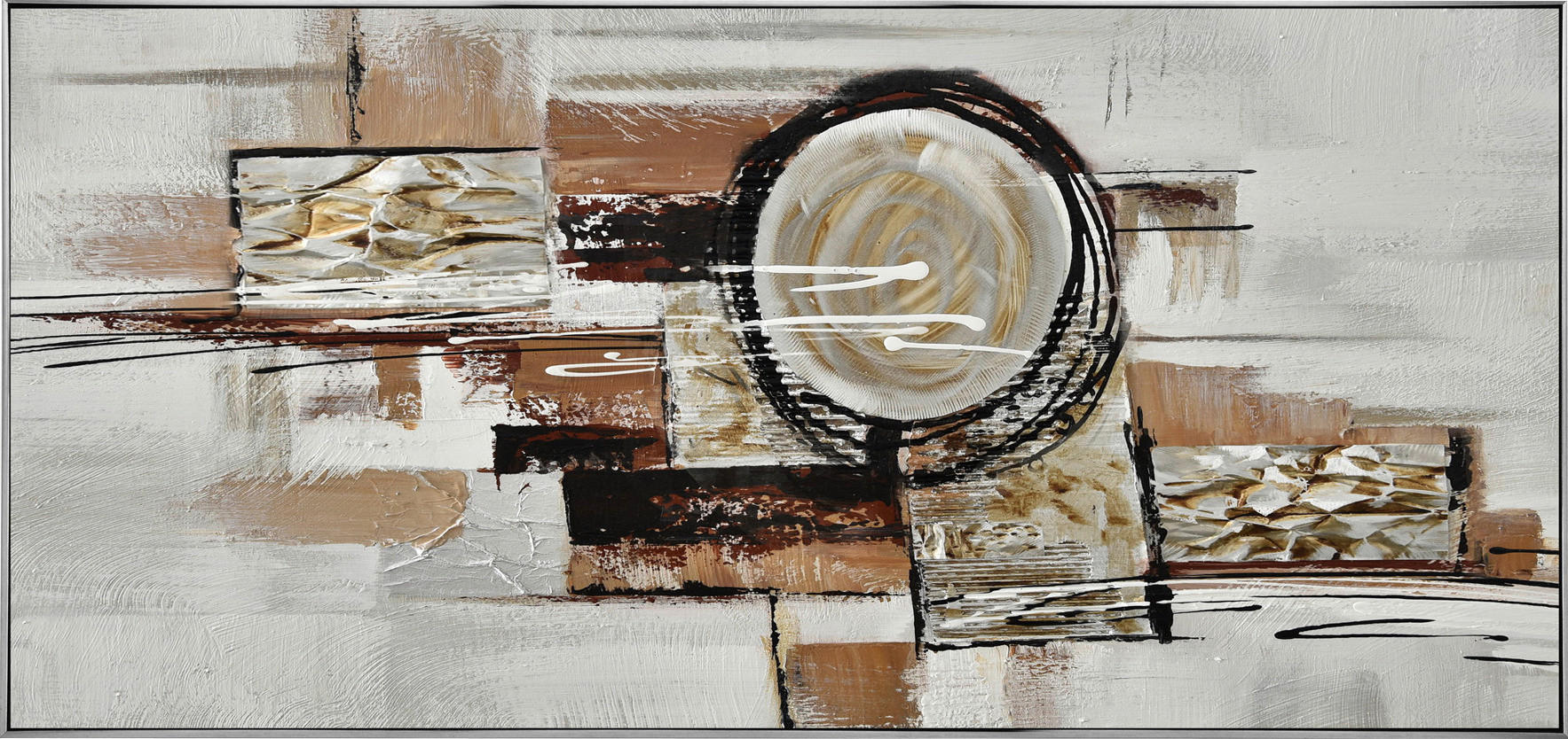 Monee OLEJOMAĽBA, abstraktné, 150/70 cm