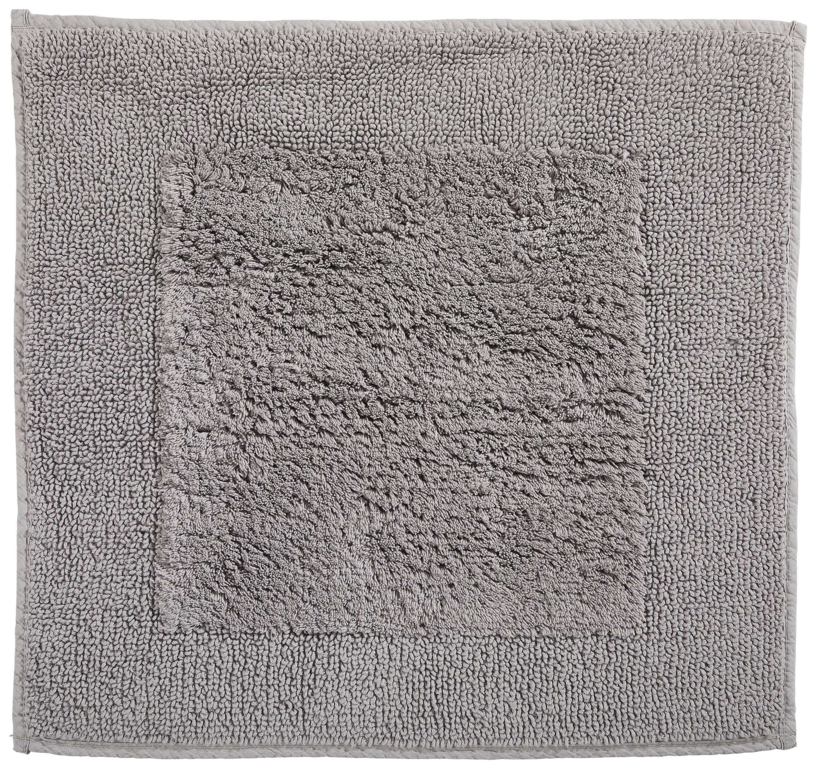 KOUPELNOVÁ PŘEDLOŽKA, 60/60 cm - barvy stříbra, textil (60/60cm) - Dieter Knoll