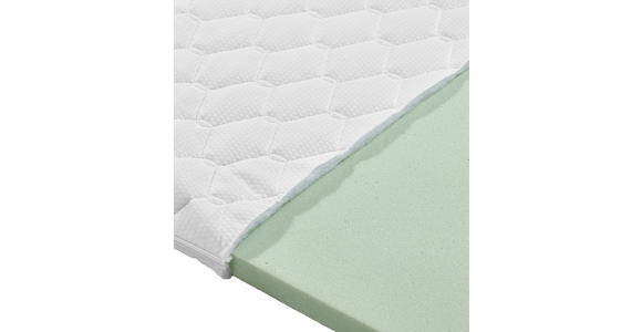 Topper Beta 90x200cm H2 - Weiß, Textil (90/200cm) - Primatex