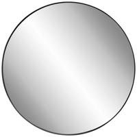 WANDSPIEGEL Schwarz  - Schwarz, Trend, Glas/Holzwerkstoff (60/60/4cm) - Landscape