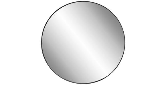 WANDSPIEGEL Schwarz  - Schwarz, Trend, Glas/Holzwerkstoff (60/60/4cm) - Landscape