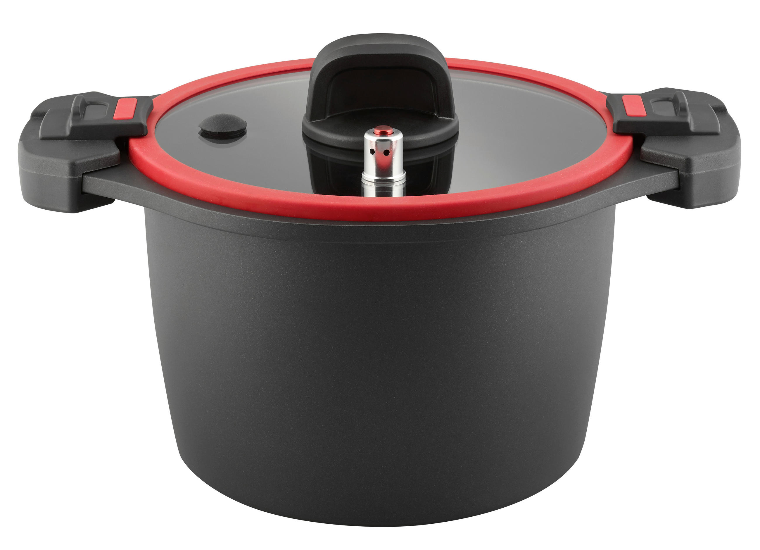 KOCHTOPF 6 L  - Schwarz, Basics, Metall (6l) - ELO