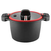 KOCHTOPF 6 L  - Schwarz, Basics, Metall (6l) - ELO