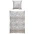 BETTWÄSCHE Flanell Anthrazit, Taupe 135/200 cm - Taupe/Anthrazit, Design, Textil (135/200cm) - Novel