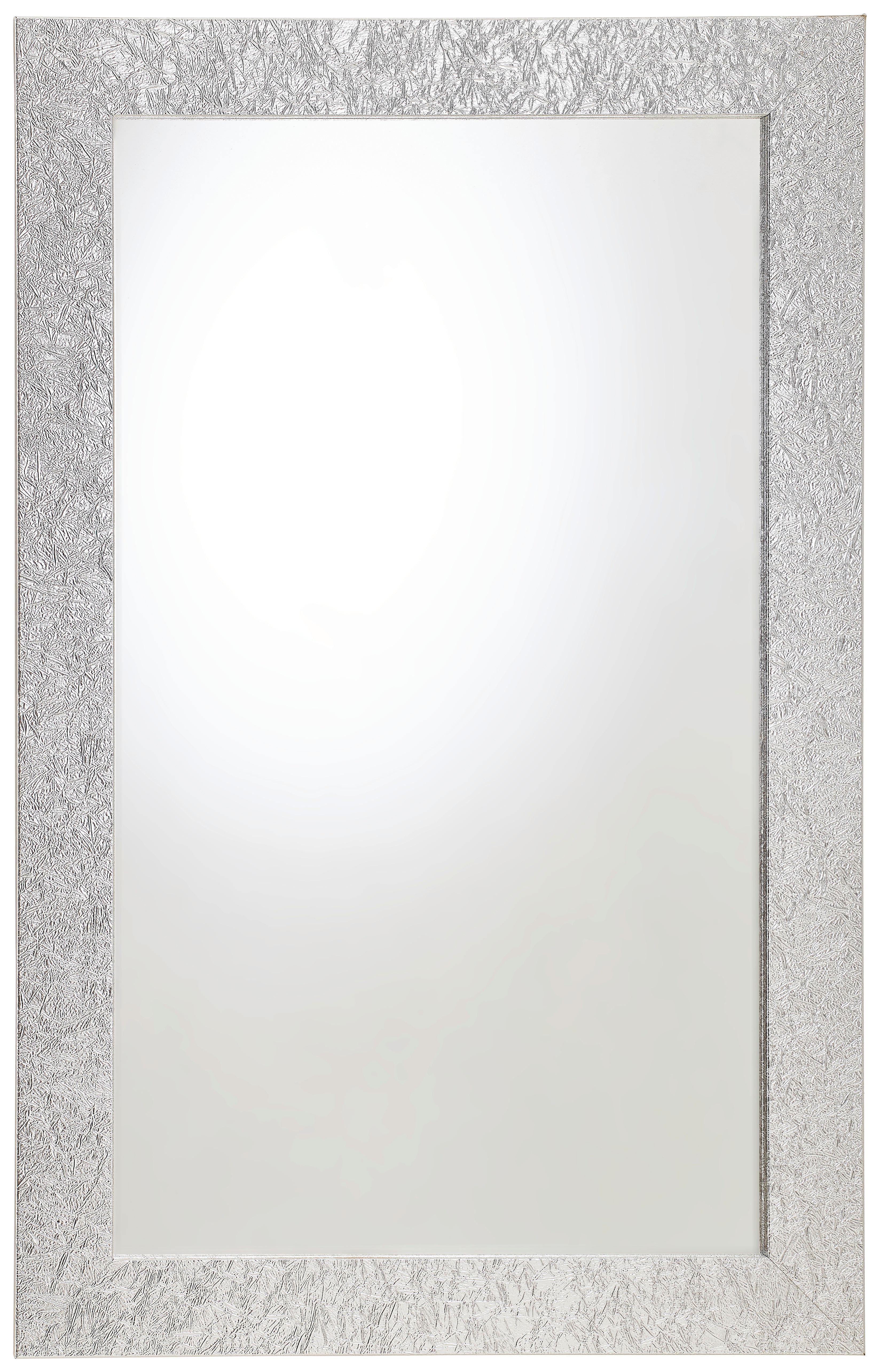 Carryhome NÁSTĚNNÉ ZRCADLO 70/110/2,8 cm - barvy stříbra