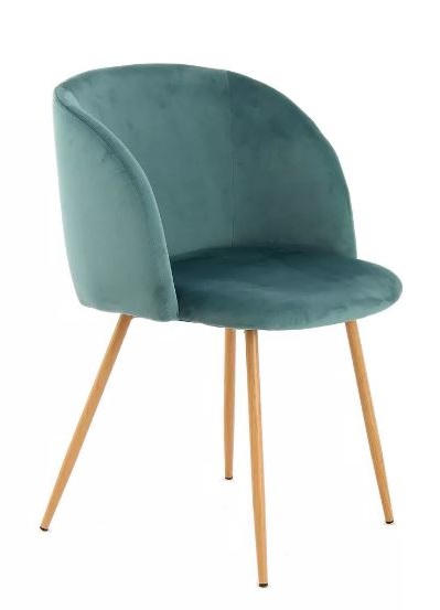 SADA ŽIDLÍ 2 kusy - zelená, Design, kov/textil (54/84/56cm)