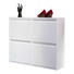 SCHUHKIPPER Weiß - Weiß, Design, Metall (100/78/23cm) - Carryhome SCHUHKIPPER Weiß - Weiß, Design, Metall (100/78/23cm) - Carryhome