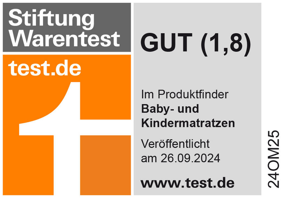 KINDERMATRATZE Brise 70/140 cm Höhe ca. 11 cm  - Weiß, Basics, Textil (70/140cm) - Träumeland