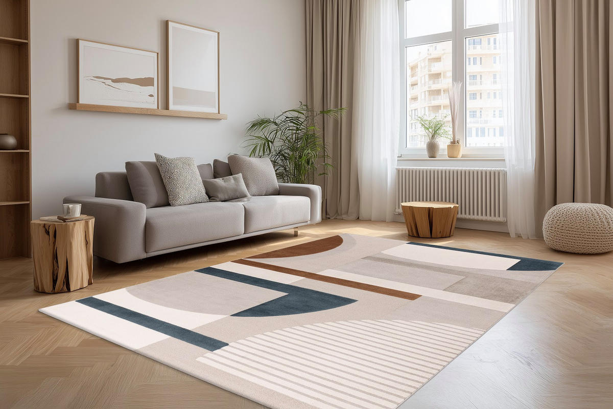 TKANI TEPIH 80/150 cm   višebojno   - višebojno, Basics, tekstil/plastika (80/150cm) - Batucci