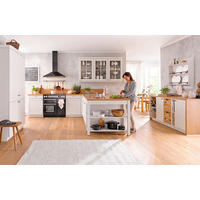 EINBAUKÜCHE Victoria Satin  - LIFESTYLE, Holzwerkstoff - Novel